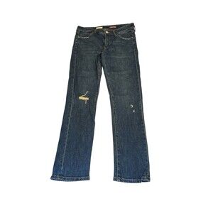 Pilcro by Anthropologie Denim Jeans 28 Slim Boyfriend Distressed women